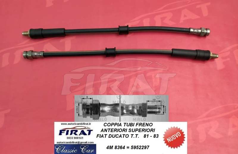 TUBO FRENO FIAT DUCATO 81 - 83 ANT. (8364)